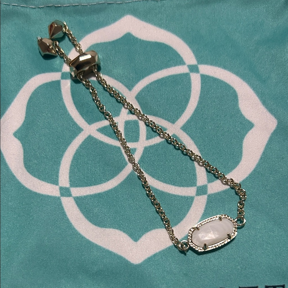 White Kendra Scott bracelet